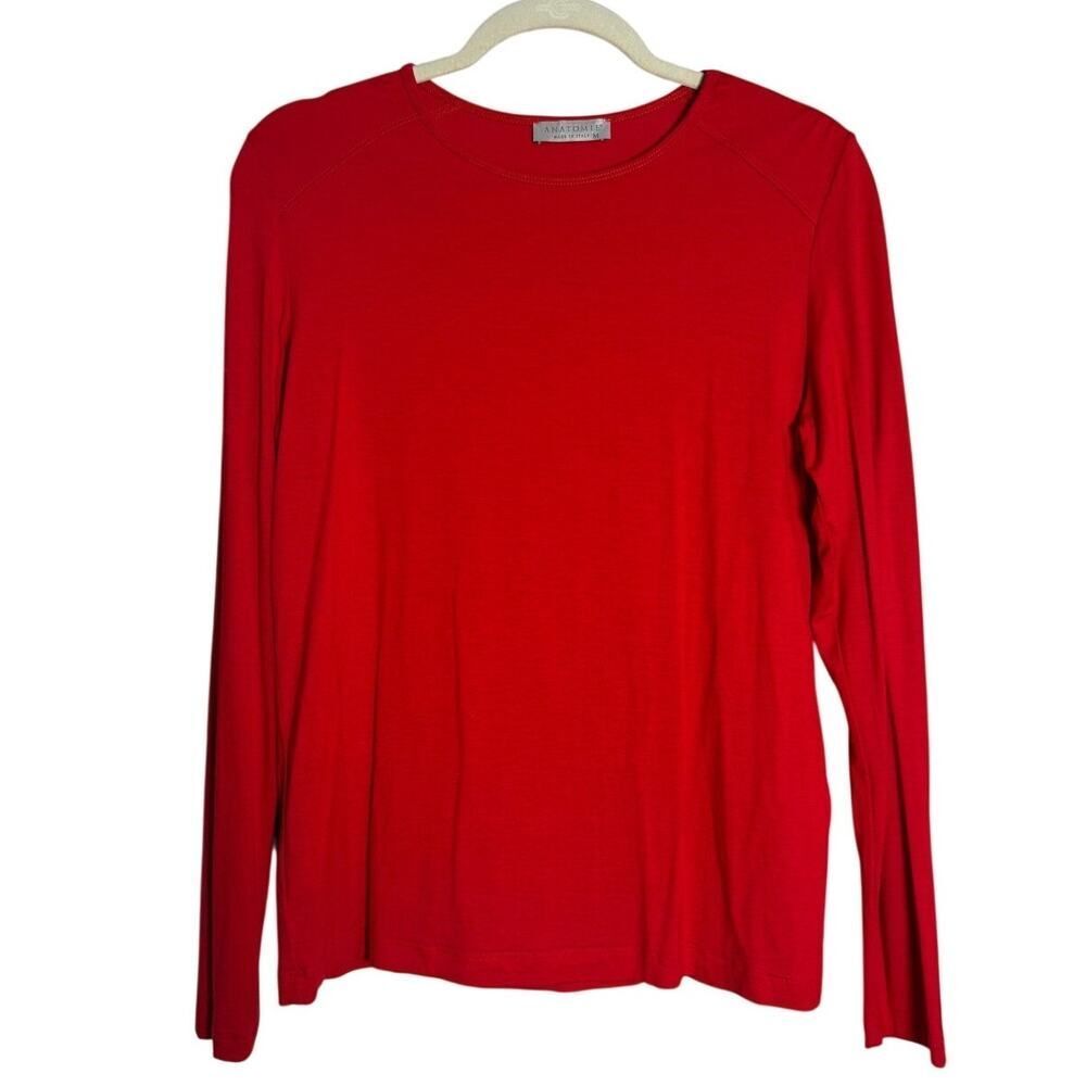 Anatomie Long Sleeve Red Top Women's Sz. M